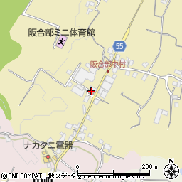 五條警察署　阪合部駐在所周辺の地図
