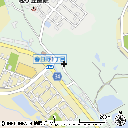 広島県東広島市黒瀬町楢原890-3周辺の地図