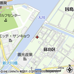 広島県尾道市因島中庄町4973周辺の地図