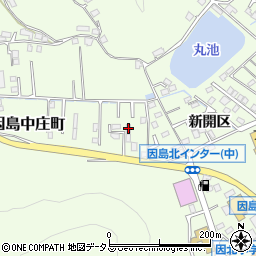 広島県尾道市因島中庄町4175-16周辺の地図