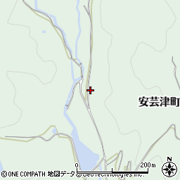 広島県東広島市安芸津町木谷11037-1周辺の地図