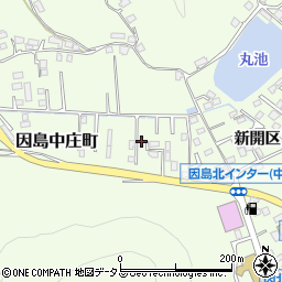 広島県尾道市因島中庄町4169-21周辺の地図
