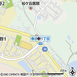 広島県東広島市黒瀬町楢原931周辺の地図