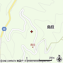 奈良県吉野郡黒滝村鳥住302周辺の地図