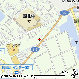 広島県尾道市因島中庄町4635周辺の地図