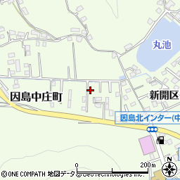 広島県尾道市因島中庄町4169-22周辺の地図