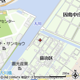 広島県尾道市因島中庄町4975周辺の地図