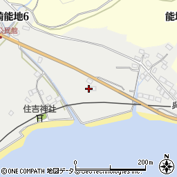 広島県三原市幸崎能地周辺の地図
