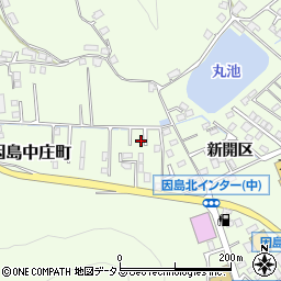 広島県尾道市因島中庄町4172周辺の地図