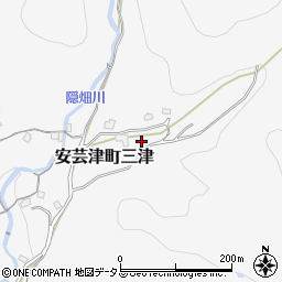 広島県東広島市安芸津町三津3104周辺の地図