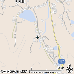 香川県さぬき市小田1037周辺の地図