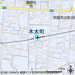 香川県高松市周辺の地図