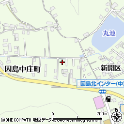 広島県尾道市因島中庄町4169-11周辺の地図