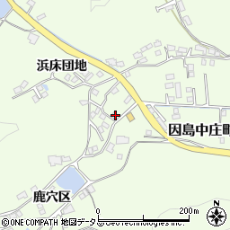 広島県尾道市因島中庄町3693-7周辺の地図