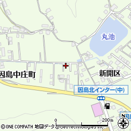 広島県尾道市因島中庄町4172-6周辺の地図