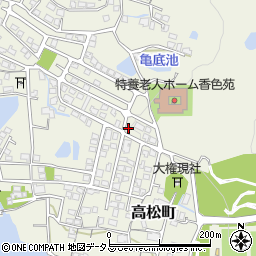 香川県高松市高松町1452-2周辺の地図