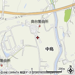 和歌山県橋本市隅田町中島608周辺の地図