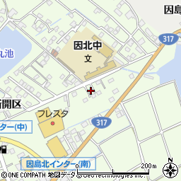 広島県尾道市因島中庄町4577周辺の地図