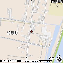 広島県竹原市竹原町2574-1周辺の地図