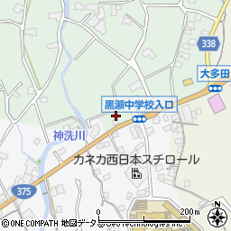 広島県東広島市黒瀬町大多田2135周辺の地図