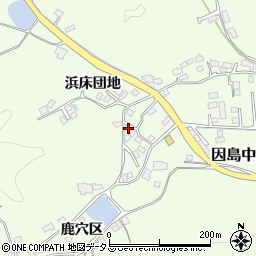 広島県尾道市因島中庄町3693-6周辺の地図