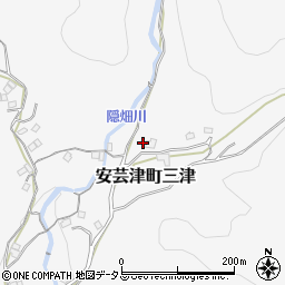 広島県東広島市安芸津町三津3068周辺の地図