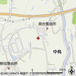 和歌山県橋本市隅田町中島606周辺の地図