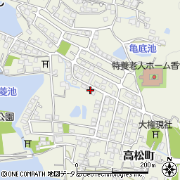 香川県高松市高松町1249周辺の地図