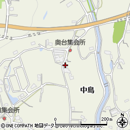 和歌山県橋本市隅田町中島607周辺の地図