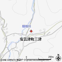 広島県東広島市安芸津町三津3075周辺の地図