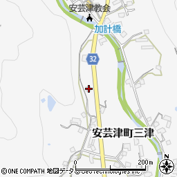 広島県東広島市安芸津町三津4989周辺の地図
