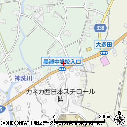 広島県東広島市黒瀬町大多田2112周辺の地図