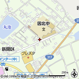 広島県尾道市因島中庄町4400周辺の地図