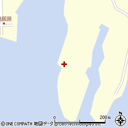 長崎県対馬市美津島町鴨居瀬350-1周辺の地図