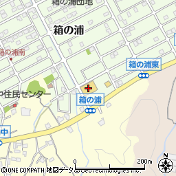 コメリハード＆グリーン阪南箱の浦店周辺の地図