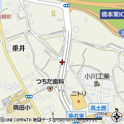〒648-0018 和歌山県橋本市隅田町垂井の地図