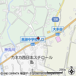 広島県東広島市黒瀬町大多田2120周辺の地図