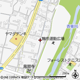 香川県高松市鶴市町周辺の地図