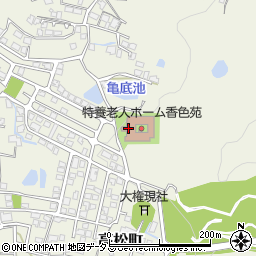 香色苑老人介護支援センター周辺の地図