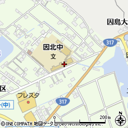広島県尾道市因島中庄町4405-1周辺の地図