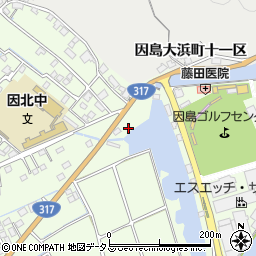 広島県尾道市因島中庄町4569-7周辺の地図