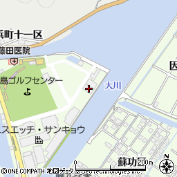 広島県尾道市因島中庄町4936周辺の地図