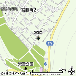 高松市立宮脇保育所周辺の地図
