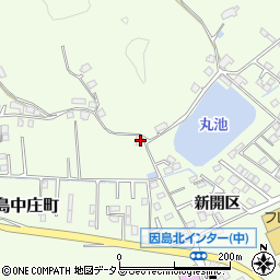 広島県尾道市因島中庄町4183周辺の地図