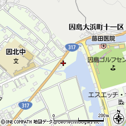 広島県尾道市因島中庄町4569周辺の地図