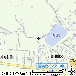広島県尾道市因島中庄町4184周辺の地図