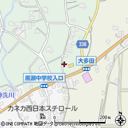 広島県東広島市黒瀬町大多田2092周辺の地図