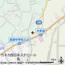広島県東広島市黒瀬町大多田2091周辺の地図
