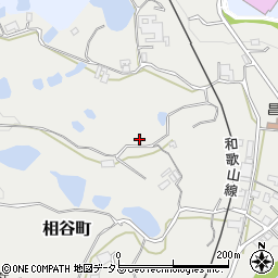 奈良県五條市相谷町周辺の地図