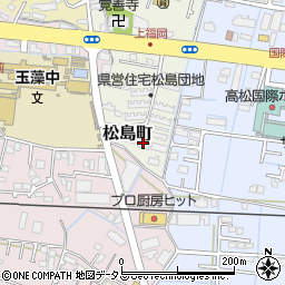 香川県高松市松島町2周辺の地図